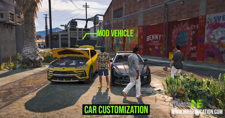 gta roleplay car customization mod