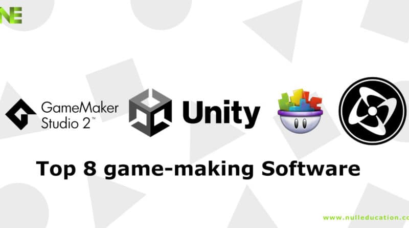 top 8 game making software