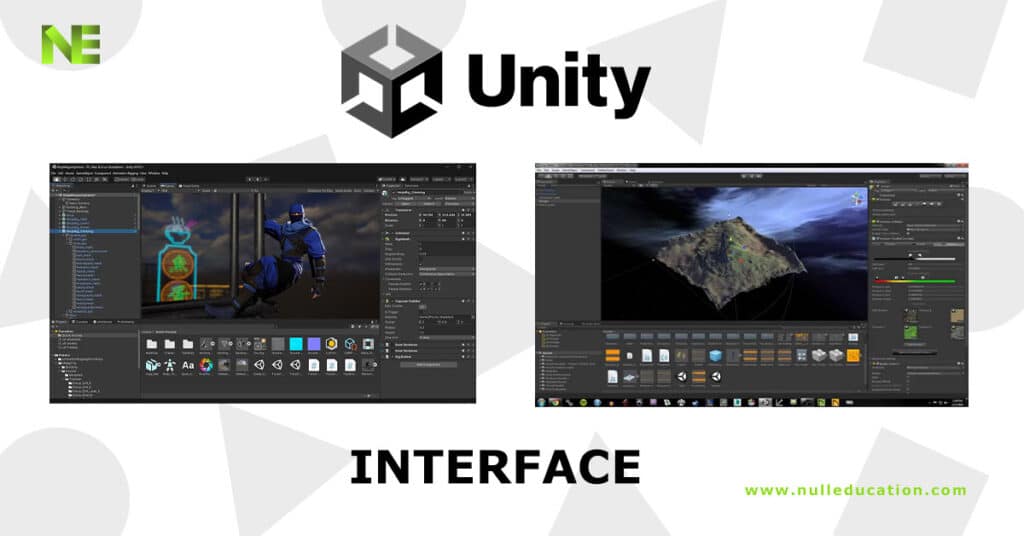 unity game-making software